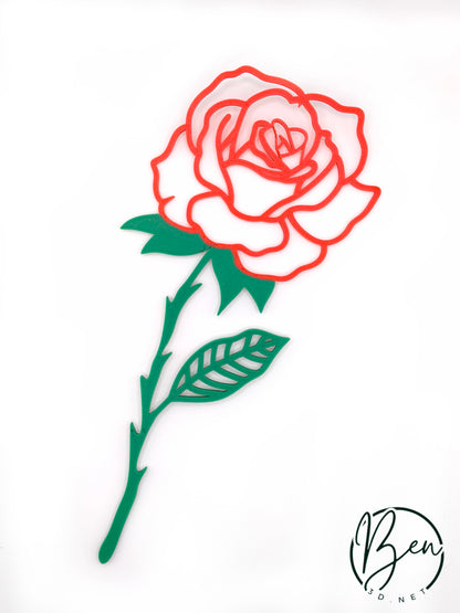 Marcapáginas ''Rosa''