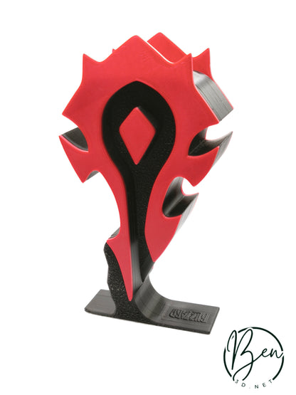 Soporte Cascos WOW - Escudo Horda