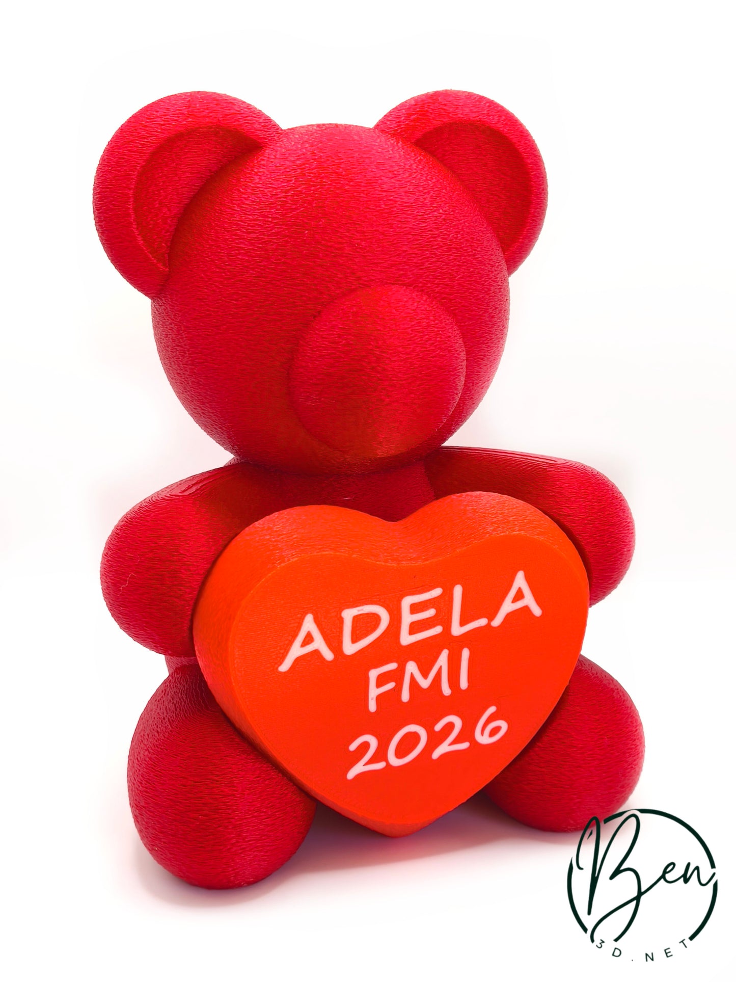 Oso Corazón Personalizado