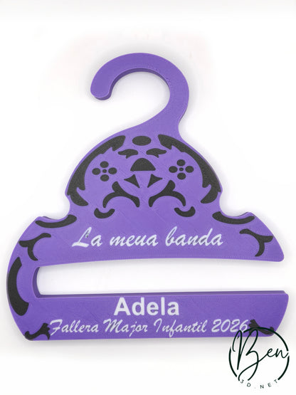 Percha Personalizada para Banda de Fallera