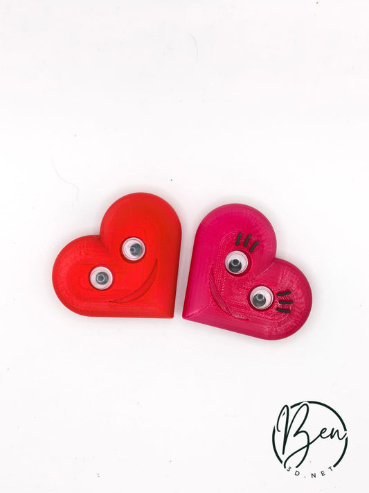 Pack de Imanes en Forma de Corazón